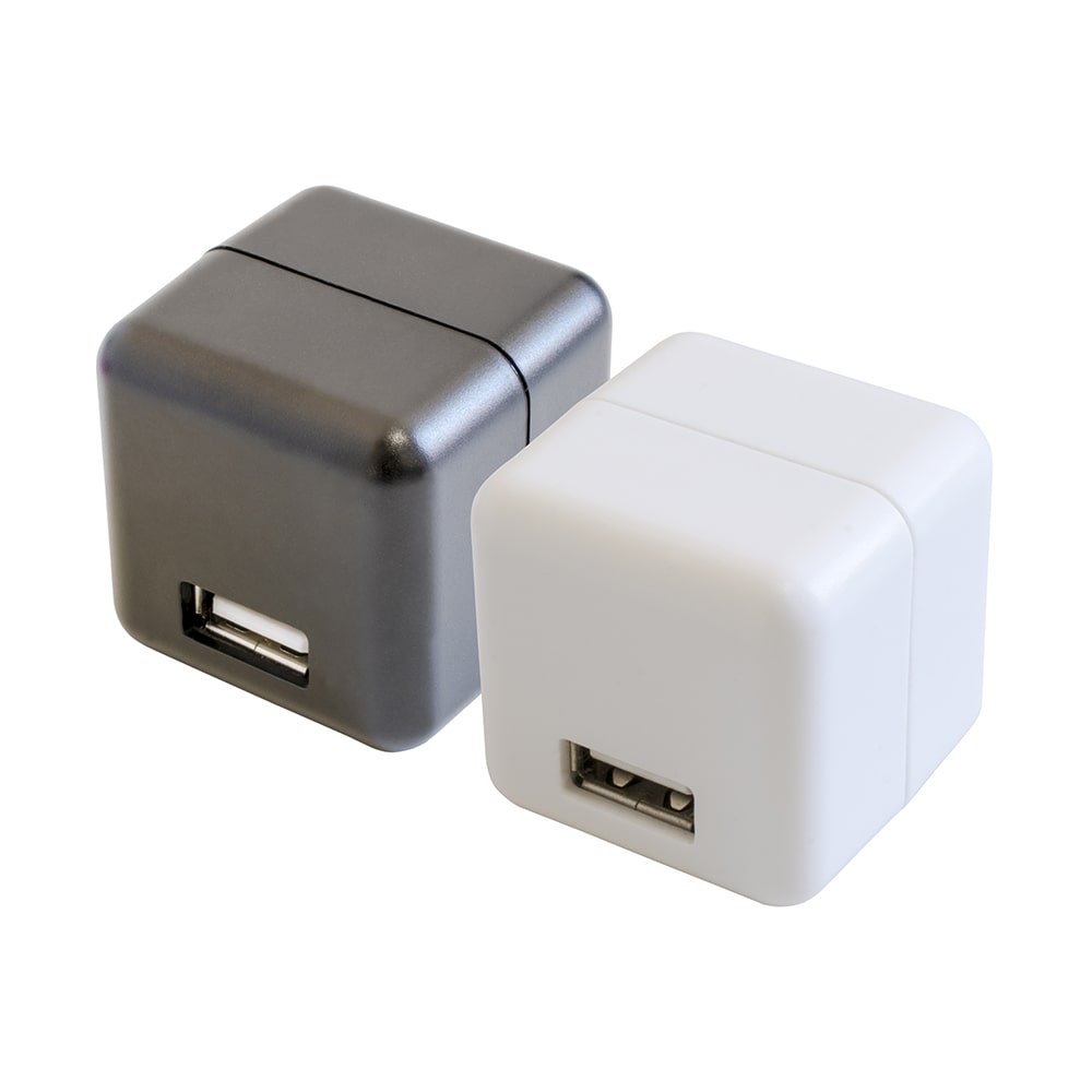 USB充電器 キューブ型 1ポート 2.1A出力