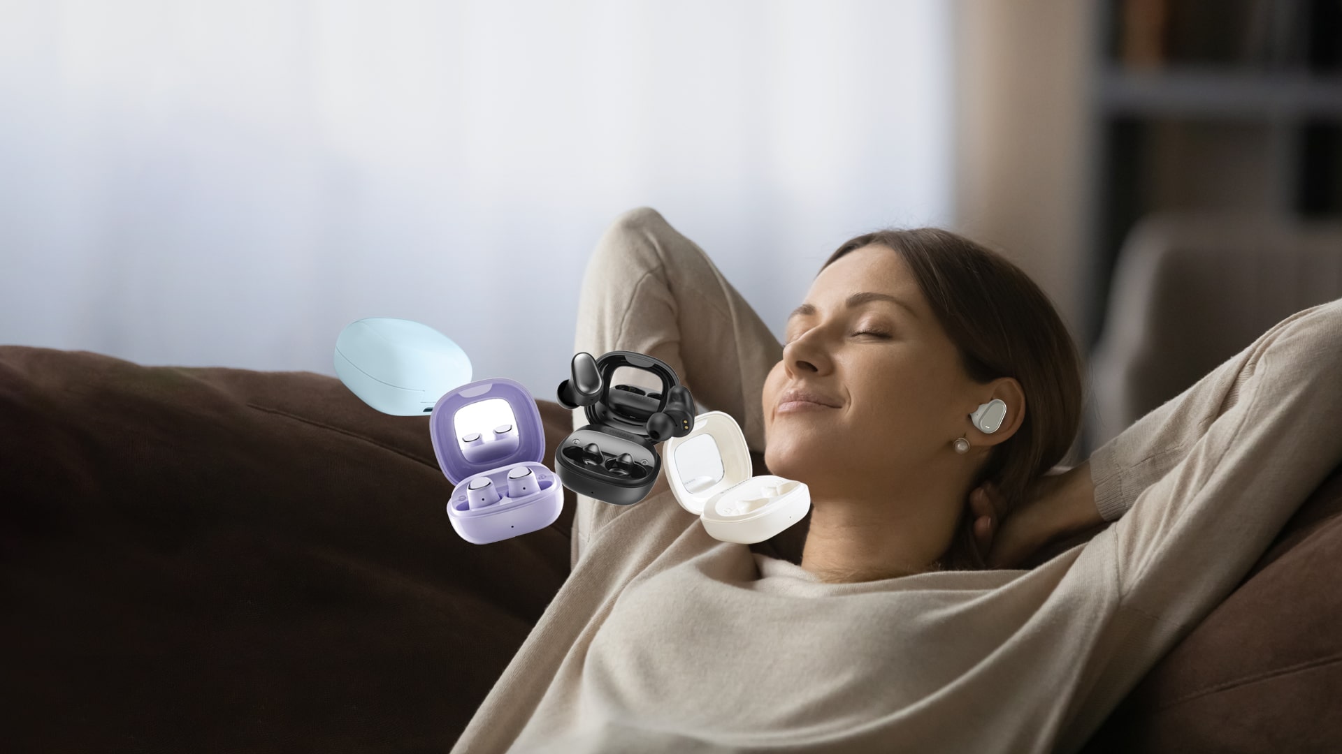 完全ワイヤレスイヤホン カナル型 | SOUND GEAR BASS AIR